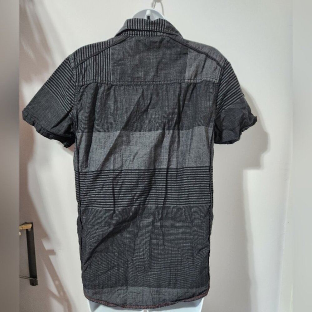 Dark Black button up shirt
